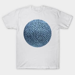 Blue Spotty Pattern T-Shirt